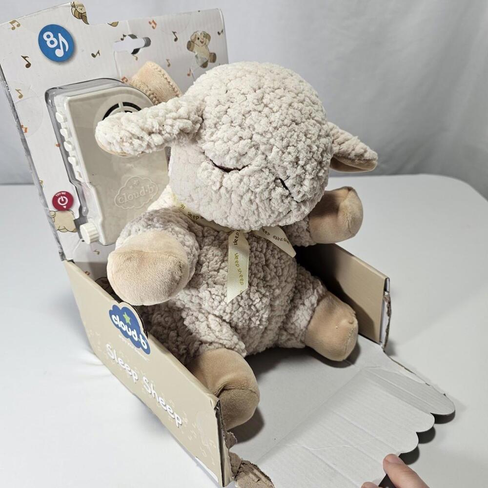 Cloud b Sleep Sheep On The Go White Noise Sound Machine New in Box Damaged Box - Picture 3 of 8